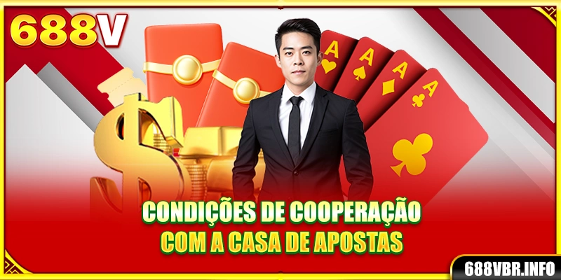 Condições de cooperação com a casa de apostas