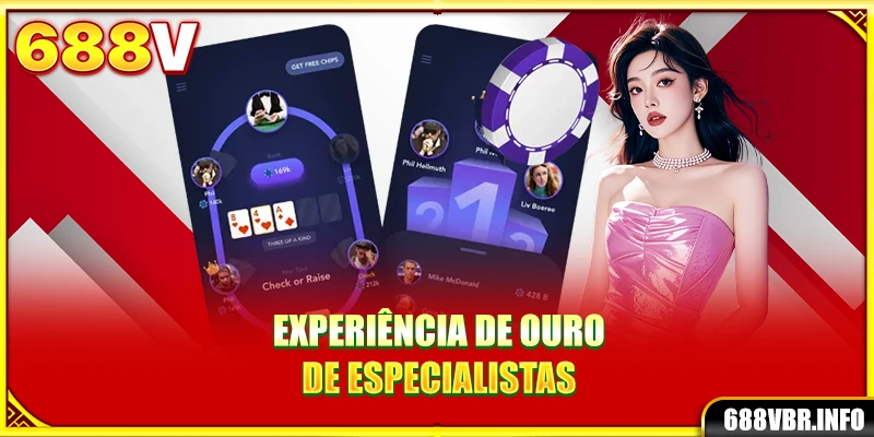 Experiência de ouro de especialistas